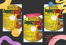 CHARTBUSTER 90  S COUNTRY HITS 3 CDG DISCS KARAOKE SET Vol 2 5033 CDS SET CD G 