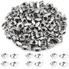 100 PCS 2020 Series M5 T-Nuts T-Slot Nut for Aluminum Profile Rail Hardware