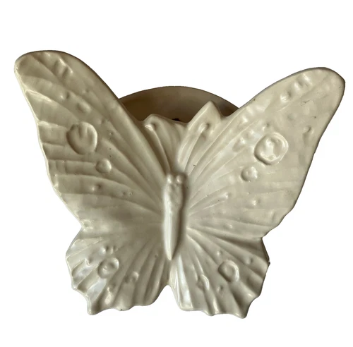 HTF Nelson McCoy pottery butterfly wall pocket