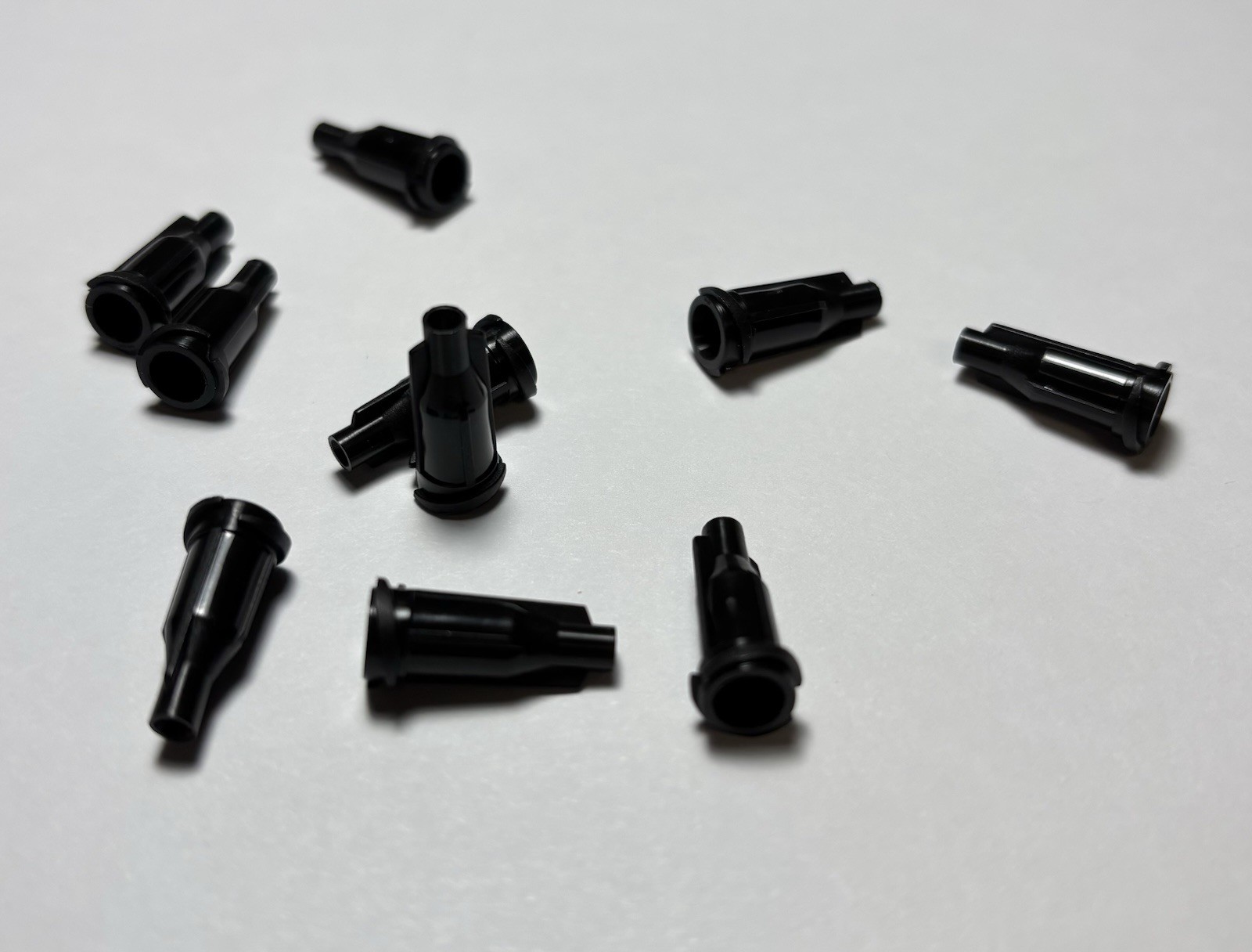 500-Pack Luer Lock Syringe Tip Caps Dispensing Needle Tip Cap