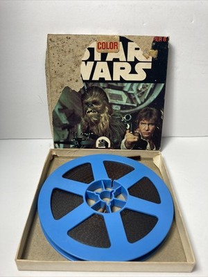 Star Wars Super 8mm Film F48 20th FOX Ken Films 1977 Movie VTG RARE Color Sound
