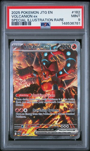 Volcanion ex graded PSA 9 for sale on eBay
