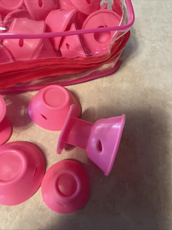 Magic No Heat 30 rolos totais para modelagem de cabelo 15 peças Lg 15 peças Sm rolos de silicone - Imagem 4 de 4