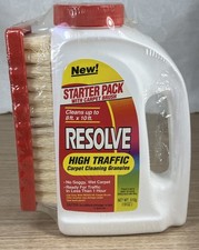 RESOLVE High Traffic Carpet Cleaning Granules Starter Pack Discontinued Vintage