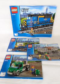 LEGO CITY 60052 CARGO TRAIN incomplete (27ai)