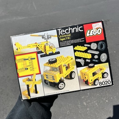 Vintage 1984 LEGO Technic Universal Building Set 8020 New In Box Sealed Set