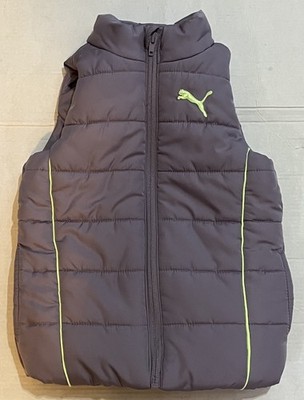 PUMA Puffer Vest Girls Size 3T Purple