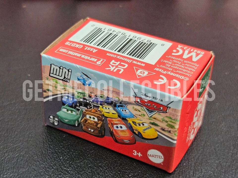 36 DISNEY PIXAR CARS MINI RACERS BLIND BOX CASE D 2026 RED FACTORY SEALED GMC - Image 3 of 3