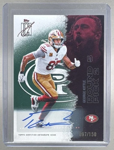 2025 Topps Signature George Kittle Veteran Class Autographs (RAW)