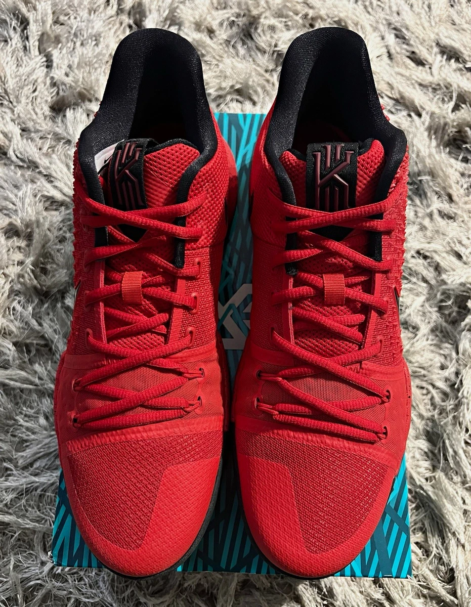 Preços baixos em Nike Kyrie 3 University Red | eBay