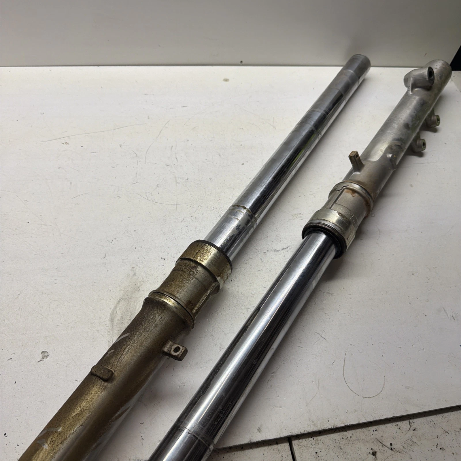 90 - 99 1995 SUZUKI DR 350 S OEM FRONT FORKS SUSPENSION
