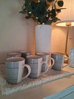 MyHome KAFFEEBECHER SET 6 STÜCK KERAMIK BLAU - Bild 1 von 4