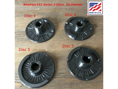 New Nautilus/Bowflex 552 Replacement Part Series 2 Disc 2 3 4 5 (*3D printed)