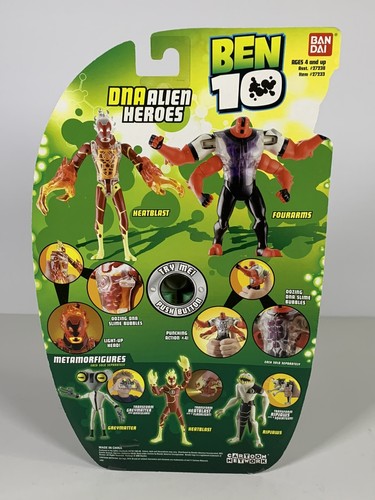 Bandai Ben 10 Diamondhead 2006 - ADN Alien Heroes - Iluminado - CN - Nuevo sellado - Imagen 5 de 8