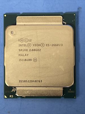Intel E5-2660V3 2.6GHz Ten Core (BX80644E52660V3) Processor