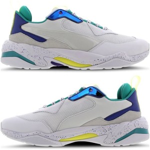 puma thunder white blue