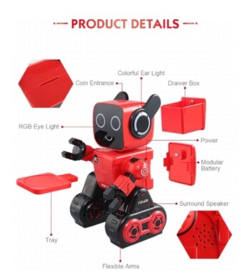 JJRC R4 Cady Wile 2.4g Intelligent Remote Control Robot Advisor