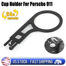 Cup Holder Black Powder Coated Bracket For Porsche 911 Model 1968-1998 Cupholder