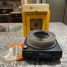 FOR PARTS - Kodak Carousel 760H Slide Projector w Box  140 Reel - No Remote