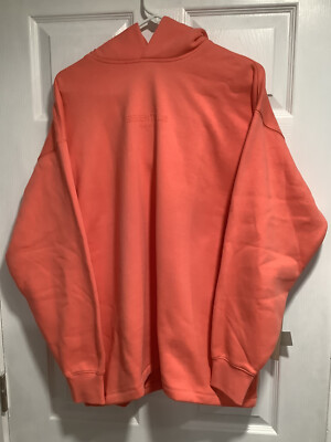Fear of God, Essentials, Hoodie, Coral, Sizes M 100% Authentic! They Run  Big