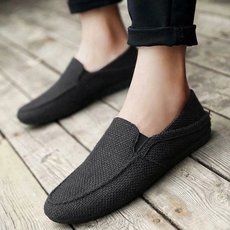 Flat loafers best sale mens