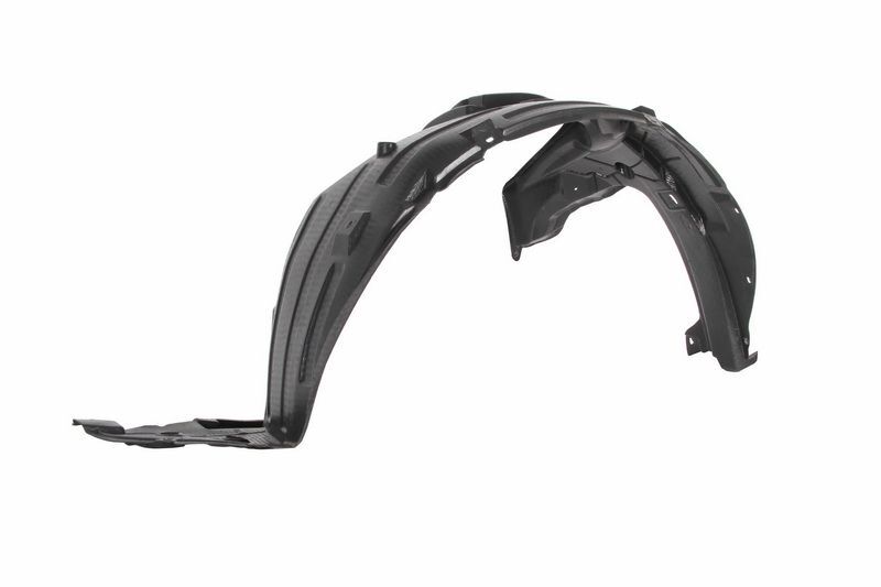 Wheel arch liner front left fits to: RENAULT KOLEOS I 09.08-10.11