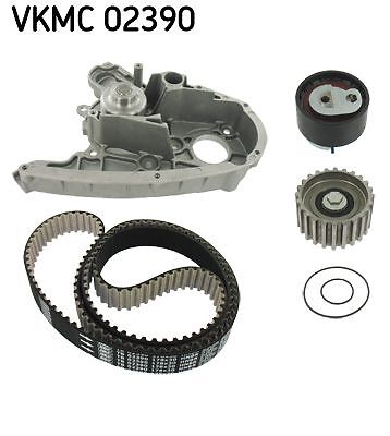 SKF Spannrollensatz mit Wasserpumpe (Synchrontrieb) FIAT, IVECO VKMC02390