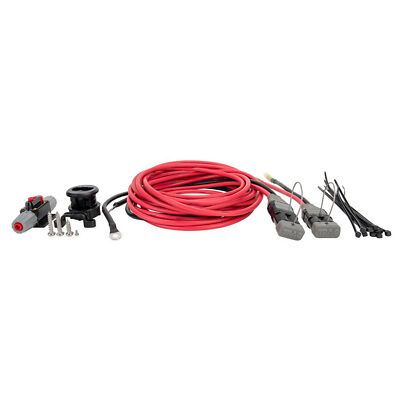 Trac High Current 12V Power Outdoors Vehicle Wiring Kit w/Quick Connect System