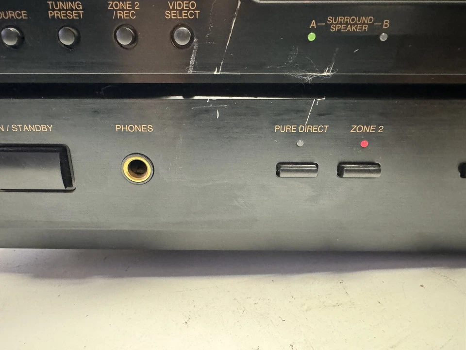 Denon Receiver AVR 3803 7.1 Channel Digital Analog 150 Watt Made in Japan - Image 3 of 4