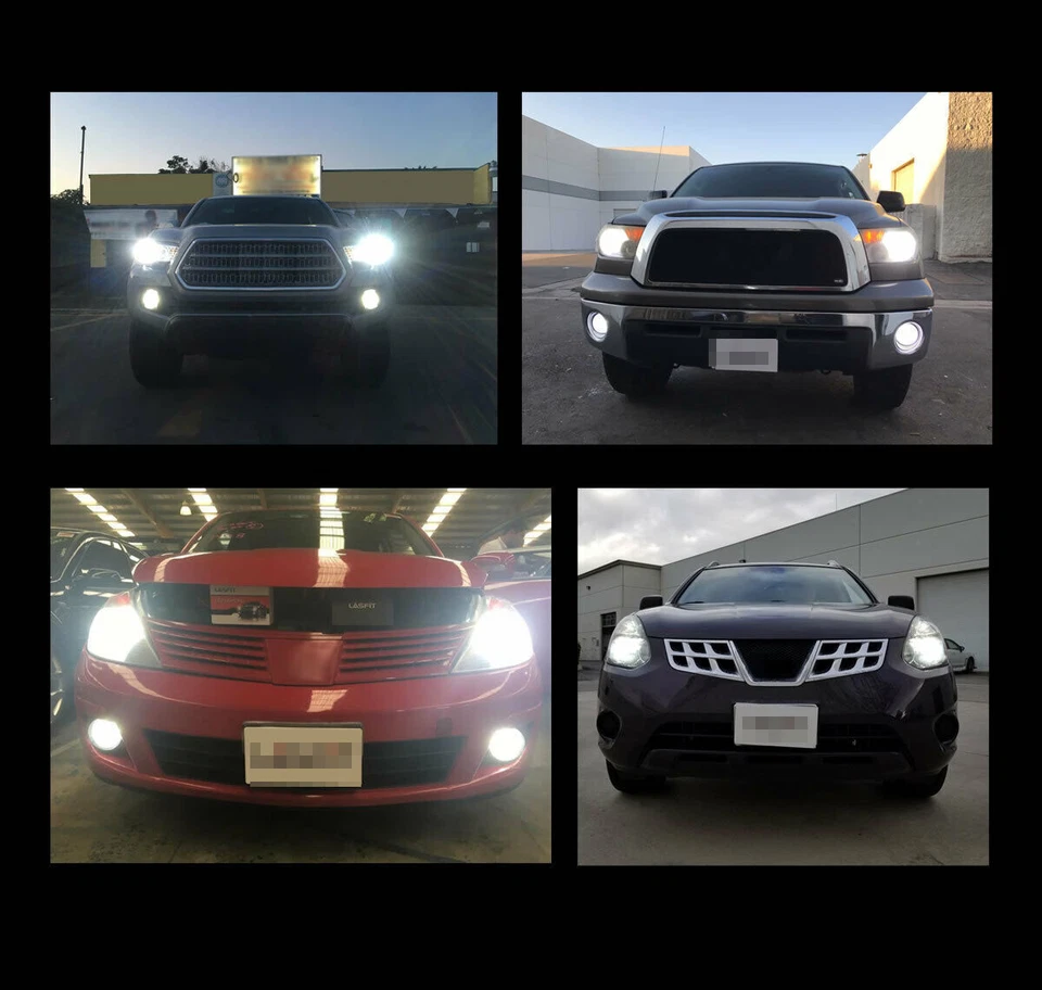 For Freightliner Coronado 2103-2018 LED Headlight Hi/Low Beam Fog Light Bulb Kit - Image 4 of 4