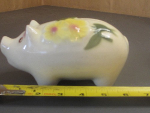 Vintage Shawnee Pottery Piggy Bank