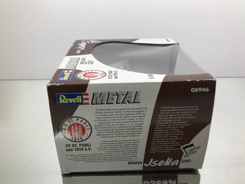 REVELL 08946 BMW ISETTA 250 FC ST. PAULI WERBE -BROWN 1:18 ex rare- GOOD IN BOX - Imagen 2 de 12