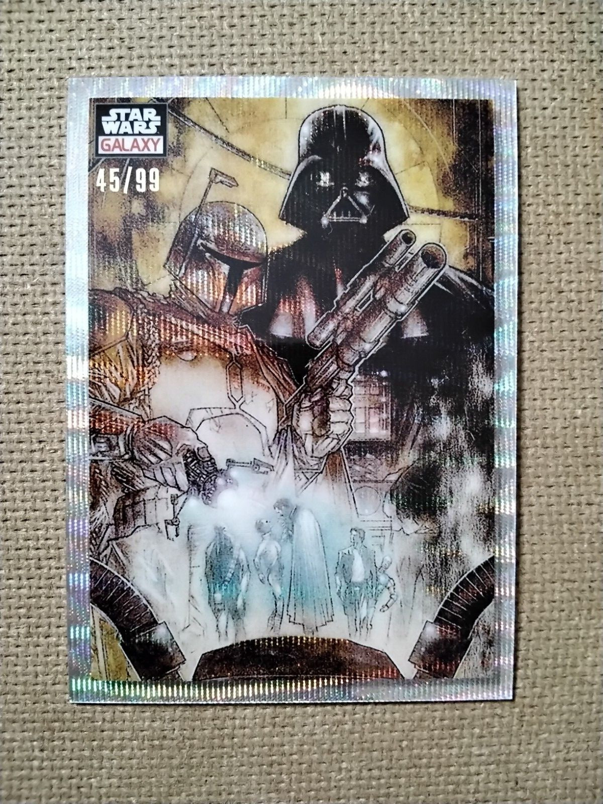 2023 Star Wars Chrome Galaxy Wave /99 Diabolic Duo #42
