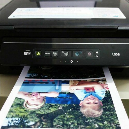 10x A4 Clear Sticker Paper Inkjet 
