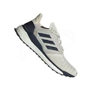 Scarpe sportive uomo tempo libero ADIDAS Solar Boost tela bianco nero D97435 | eBay