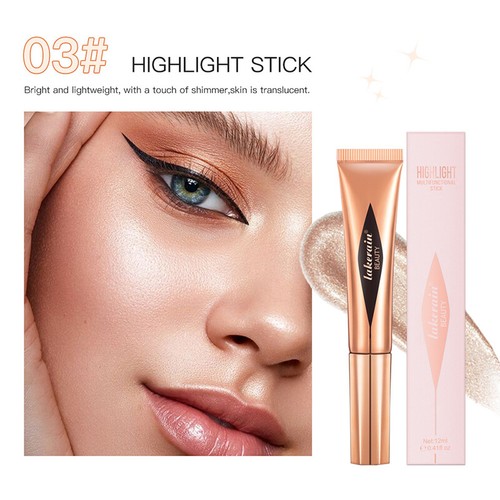 Liquid Contour Beauty Wand Blush Highlighter Bronzer Stick + Cushion Applicator⭐ - Picture 15 of 25