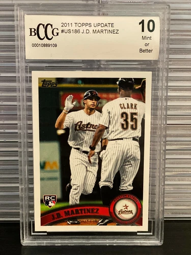 J.D. Martinez 2011 Topps Update #US186 Rookie R.C. BCCG 10 Mint or better