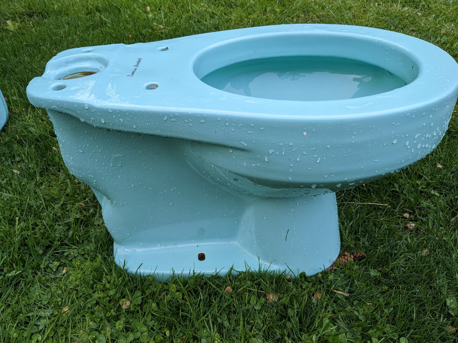 Vintage 1968 Light Blue American Standard 3 Pc. Toilet 4049 eBay