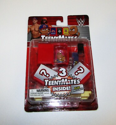 WWE TEENYMATES LOCKER ROOM SET NEW SEALED SASHA BANKS PACKAGING NOT MINT