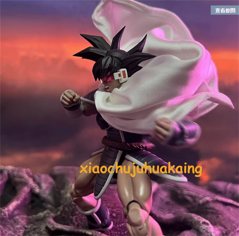 1/12 White Wired Cape for 6" S.H.F Dragon Ball Z Turles Figure Model Accessories - Image 3 of 4