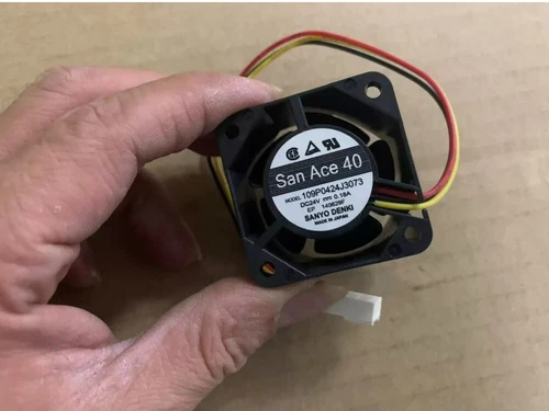 1PC NEW SANYO 109P0424J3073 4028 4CM 24V 0.18A 3-pin inverter cooling fan