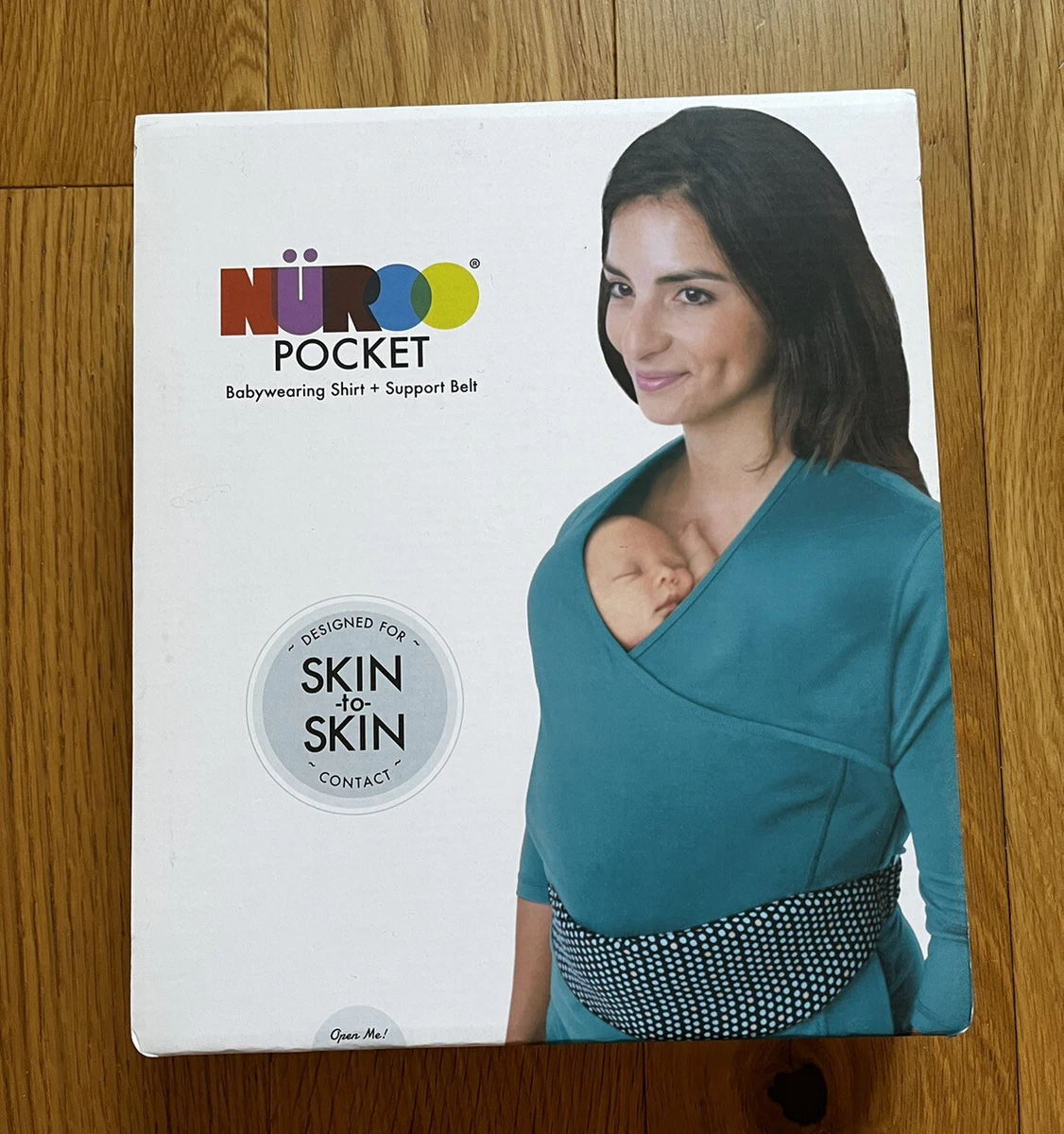 NuRoo Pocket Newborn Baby Wearing Shirt Carrier Wrap Baby Pouch XS