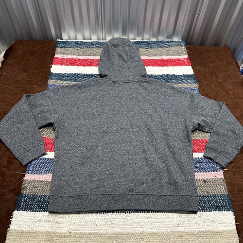 NWT Calvin Klein Womens Small Hooded Sweatshirt Gray Heather Embroidered Logo - Picture 7 of 7