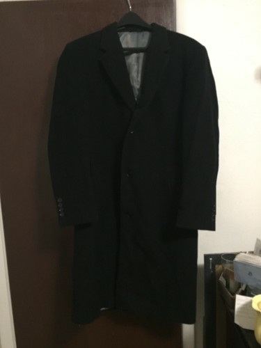 Calvin Klein mens wool trench duster 