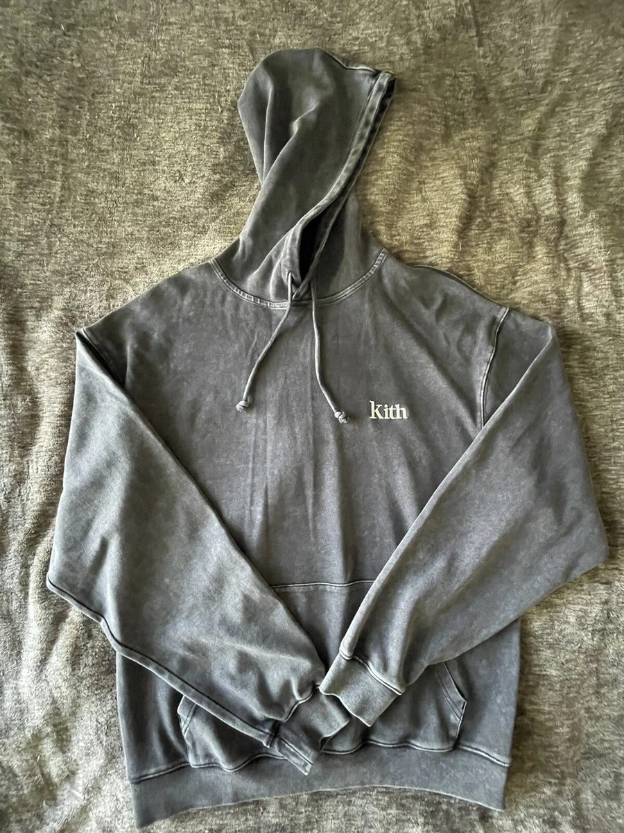 Kith Williams III Hoodie Crystal Wash Moonless Night