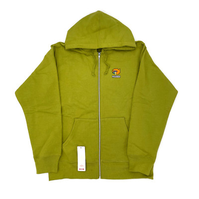 Supreme Gonz Ramm Zip Up Sweatshirt Moss Green FW17SW23 Men's Size L
