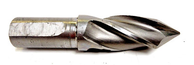 MODIFIED DRILL BIT 7/8'' DIAMETER 60° POINT 2'' LOC 4-FLUTES 3/4'' SHANK 3-7/8'' OAL