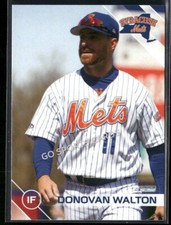 2025 Syracuse Mets Donovan Walton RC Rookie Mets Minor League