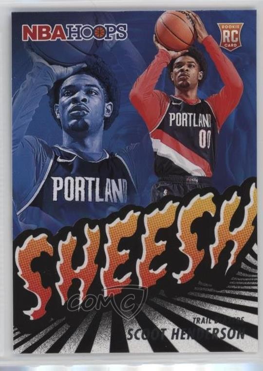 2023-24 Panini NBA Hoops Sheesh Scoot Henderson #11 1u6