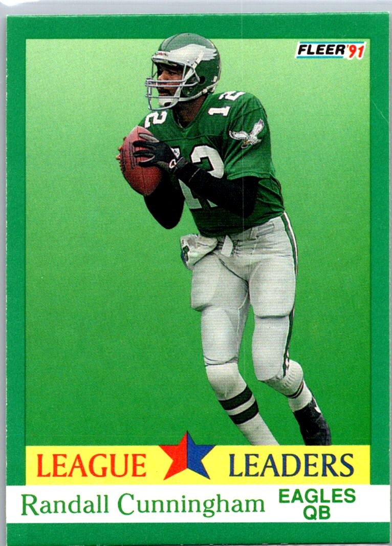 1991 Fleer #409 Randall Cunningham